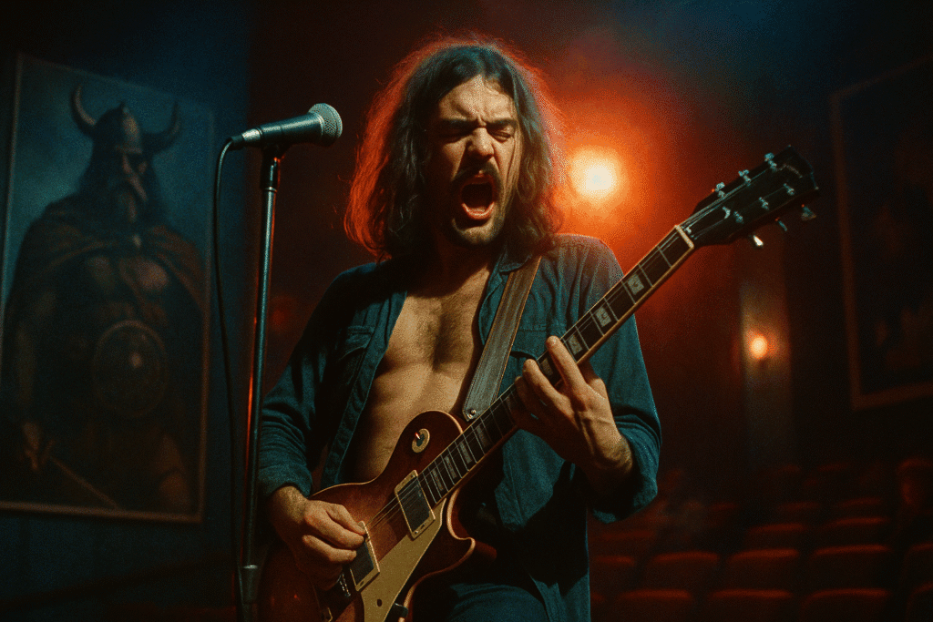 Moodbild für Immigrant Song von Led Zeppelin aus dem Jahr 1970 aus dem STH2 Podcast STH2 ep03 zum Motto Soundtrack Songs